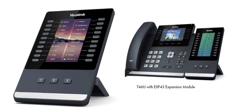 Yealink EXP43 image, For details please call 989-883-3411